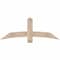 Ekena Millwork Bellingham Smooth Timber Gable Bracket, Douglas Fir, 60"W x 22"H x 1 1/2"D x 5 1/2"F, 9/12 Pitch GBW060X22X0206BEL00SDF - alternate 1